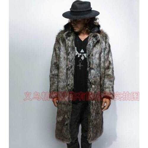 Autumn faux fur leather jacket womens stand collar warm fur leather coat women loose jackets winter thicken fashion B530