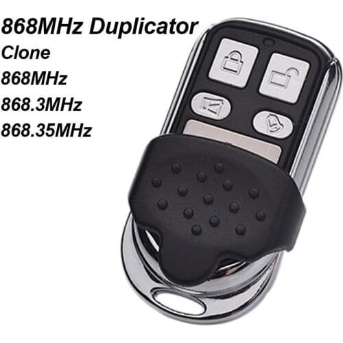 868MHz Garage Door Remote Control Replicator Metal Four 868 Button Control For HSM2 HSM4 Digital Remote 868 D302 BHS110 Q3J1