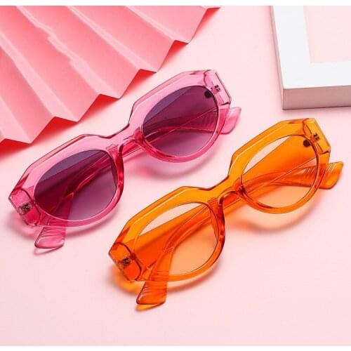 New Trendy Small Frame Women Sunglasses Fashion Retro Men Round Sun Glasses Classic Brand Design Luxury Sun Mirror UV400