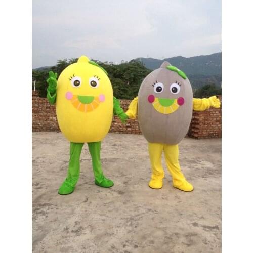 High Quality Kiwi Fruit Mascot Costume Cartoon Apparel Cosplay Advertisement Outfit Halloween Performance Carnival Party Mascots