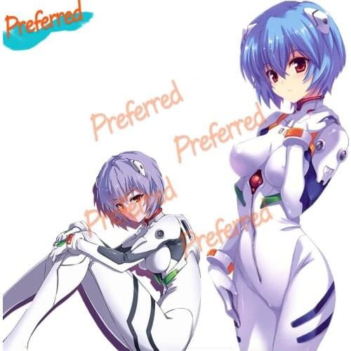 High Quality Decals Exterior Accessories Ayanami Bodysuit Decal for Motorcycle Bicycle Helmet Suitcase Laptop Gift Stickers