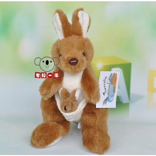High quality goods cute kangaroo 27cm plush toy kangaroo doll christmas gift d965