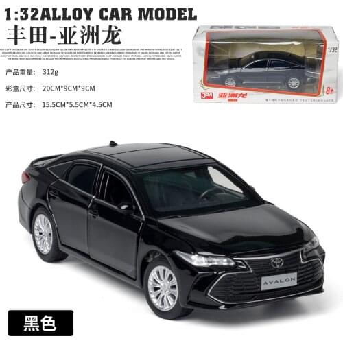 1:32 Alloy Diecast Car AVALON High Simulator Music Sound Light Birthday Gift Boy Toys Christmas Present Color Box Packing