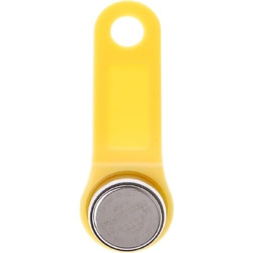 10 Pcs Set DS1990A F5 Read-Only I-Button Non Magnetic TM Card Electronic Key 4X7E