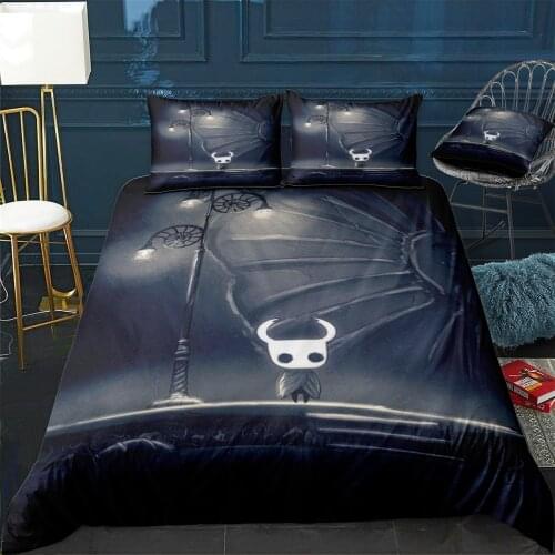 Hollow Knight Duvet Cover Comfortable Quilt Home Decora Design Universal Bedding Set Bedclothes+Pillowcase 3pcs