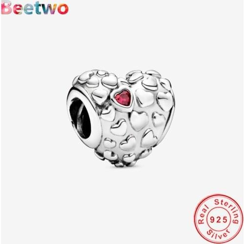 925 Sterling Silver Pendant Gold Bee Charm Beads Fit Original Pandora Charms Bracelet Bead Women Fashion Jewelry Berloque
