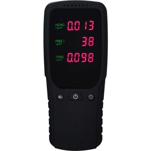 DM106B PM2.5 Formaldehyde Detector Dust Air Detector for Home, Office, Industrial Air Detection