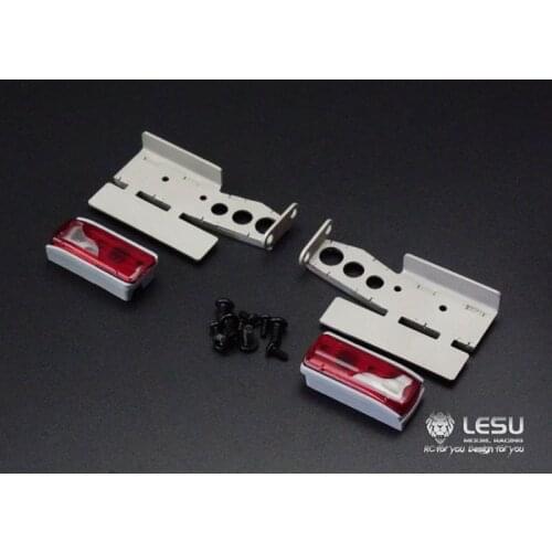 1/14 LESU Rear Lights Bracket for Tmy MAN RC Tractor Truck Upgrade Part TH02283-SMT3