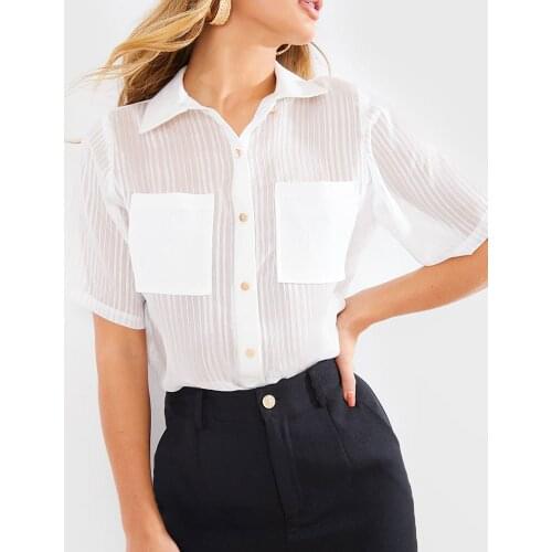 LISM Short Sleeve Shirts For Women