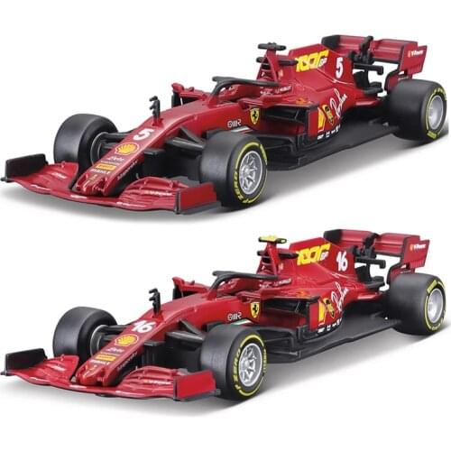 1:43 2020 SF1000 SF90 SF71H SF70H RB15 RB13 RB14 W10 F1 Racing Formula Car Static Simulation Diecast Alloy Model Car