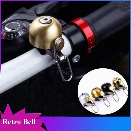 Copper Bell Road Mountain Bike Bicycle Handlebar Ring Retro Cycling Bell Warning Alarm