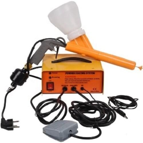 Cheap personal use manual portable mini powder coating paint electrostatic spray gun system machinery