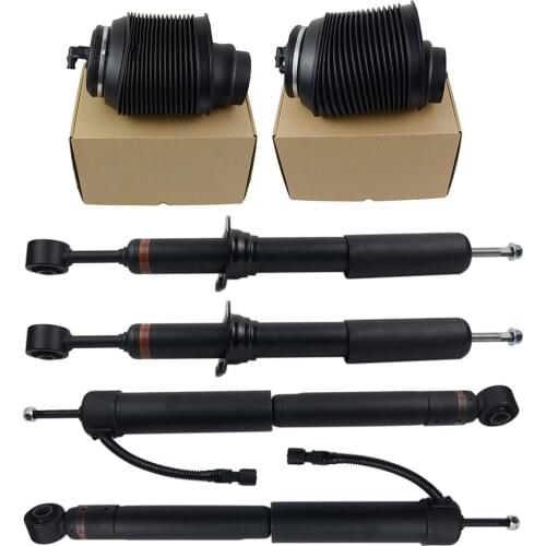 AP01 Front & Rear Air Shock struts ADS Air Spring Bags For Lexus GX470 Toyota Land Cruiser / Prado 120 J12 2002-2009 4808035011