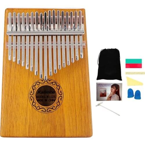 Thumb Piano 17 Keys Portable Kalimba Thumb Piano For Kids Adults Beginners Professionals Musical Instrument Best Gifts