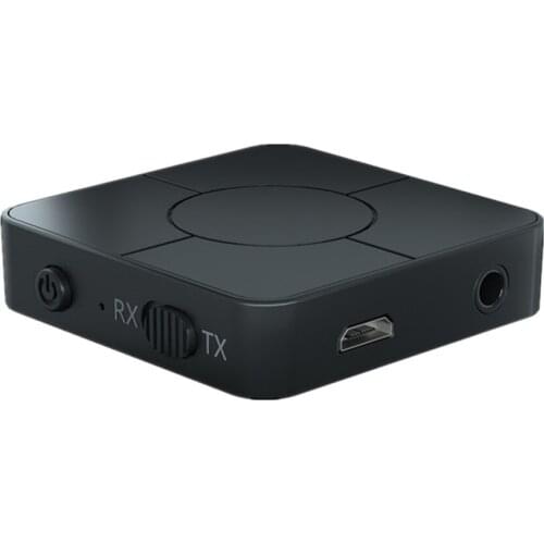 Bluetooth Transmitter Receiver 2-in-1 Bluetooth Adapter Portable Transceiver Wireless Audio Adapter for HDTV Home Stereo System