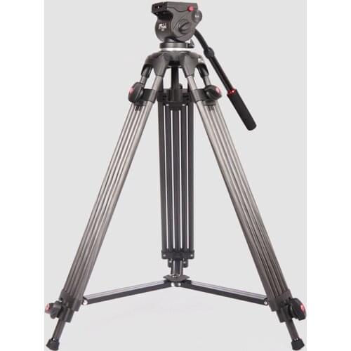 Professional Flexible Video Tripod 0606C Carbon Fiber Camera tripod for DSLR Camera Video Camcorder Use