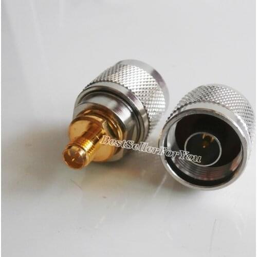 1Pcs N Male Plug To RPSMA RP-SMA Female Jack RF Connector Adapter