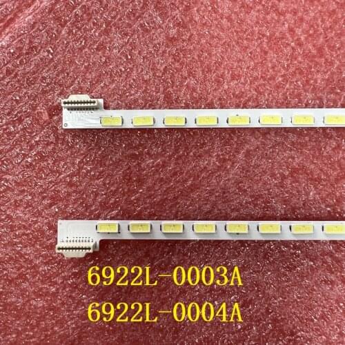 2pcs/set LED Backlight strip For LG 55LM4600 55LS4500 55G2-UG 55E600Y 55LW6200 3D55A4000IC 6922L-0004 0003A LC550EUN(SE)(F1)