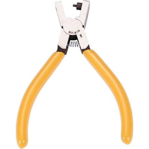 ANGELADY 1PC Universal 2.0mm Hand Strap Wrist Belt Puncher Pliers Watch Band Leather Hole Punch Plier Repair Tools for Belts