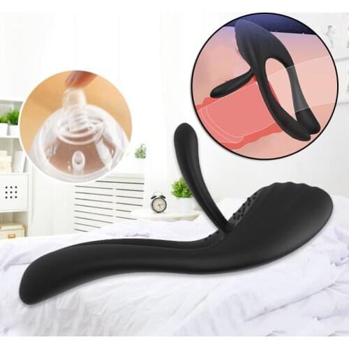 Vibrator Sex Toys T Shaped USB Rechargeable Anal Plug Prostate Massager Masturbation Device for Women Men A7