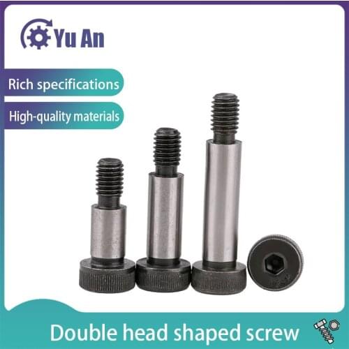 Level 12.9 Stud Screw Contour Screw Hexagon Shaft Pin Shoulder Limit Screw M6 M8 M10 5Pcs
