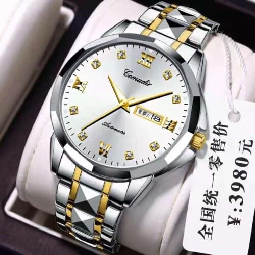 YUNLI Mens Waterproof Watch