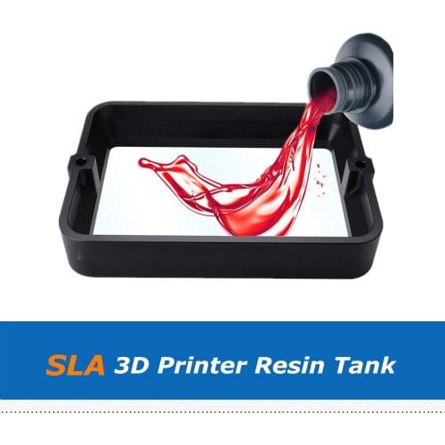 1pc SLA 3D Printer Parts 147.5*96mm Resin Filament Tank Material Vat With FEP Film For Wanhao Duplicator7 3D Printer