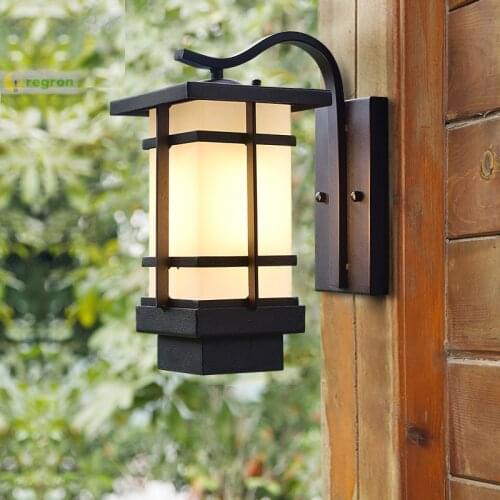 1 pcs Street New Vintage wall Lights garden outdoor waterproof lighting aisle balcony villa retro European Led outdoor wall lamp