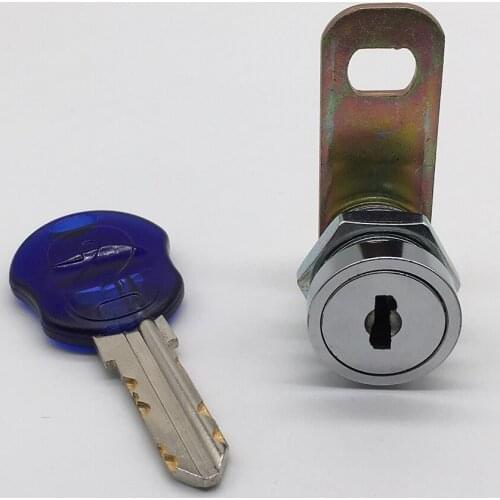 10 pieces 17mm zinc alloy strong key tubular locker door cam lock