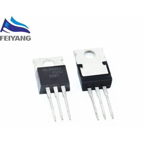 100pcs IRLB3034 IRLB3034PBF IR MOSFET N-CH 40V 195A TO220ABIC YMW