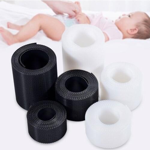 5cm Soft Loops and Hooks Thin Baby Diaper Sew-on DIY Adhesive Fastener Magic Sticke Clothing Sewing Accessories