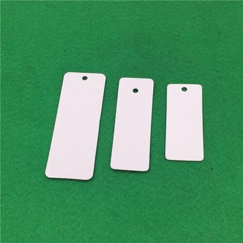 300Pcs/Lot Cardboard White Kraft Paper Hang Tags For Bags Supplies Eco-Friendly Price Tag Note Tags Label Accept Customization