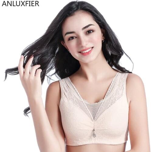 X9033 Mastectomy Bras Super Soft Comfortable Mastectomy Bra 75-95ABC Artificial Breasts Bra with Pockets Push Up Bra