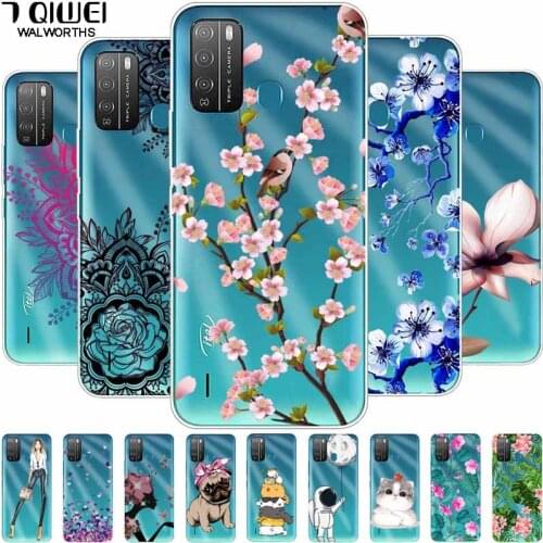 For Itel Vision 1 Pro Case TPU Soft Clear Phone Cover for Itel Vision1 Pro Coque 1Pro Transparent Silicone Funda 6.5'' Slim Capa