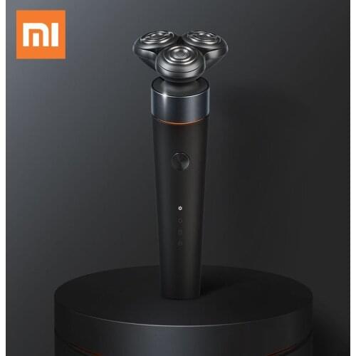 Xiaomi MSN 3D Electric Shaver Men Razor Beard Trimmer Shaver Waterproof Wet & Dry Dual Beard Cutting Machine Use Smart Reminder