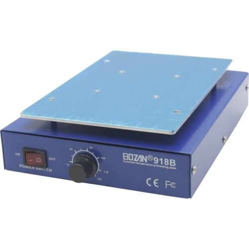 BOZAN 918B electronic constant temperature plate type heating table 7 "LCD touch screen maintenance machine