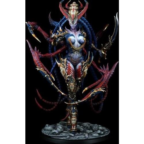 185MM Dark Queen of Ecstasy 185mm WITH BIG BASE toy Resin Model Miniature resin figure Unassembly Unpainted