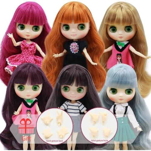 ICY DBS Blyth Nude middle joint body included hand set random clothes was gift suitable girls toys can DIY makeup in yourself