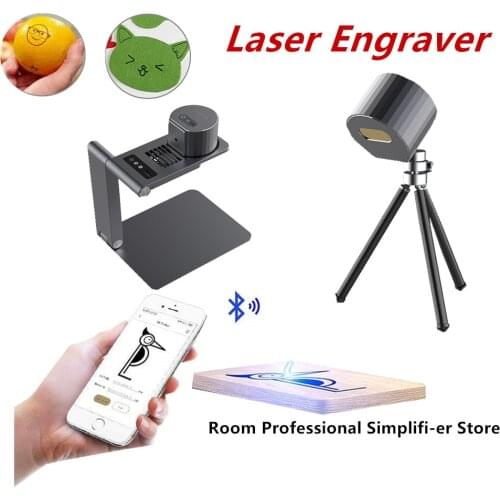 Laserpecker Pro Laser Engraver DIY 3D Printer Laser Engraving Machine Portable Desktop Etcher Laser Cutter with Electric Bracket