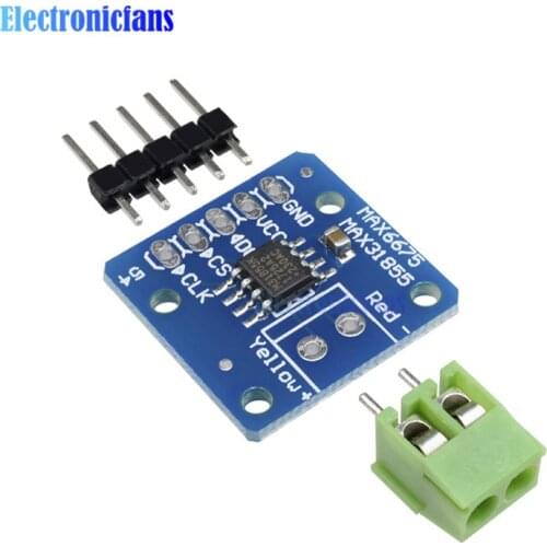MAX31855 MAX6675 SPI Type K Thermocouple Temperature Sensor Board Module For Arduino