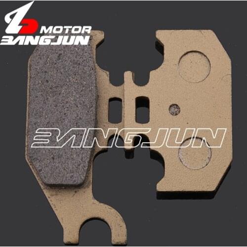 Motorcycle Rear Copper Base Metal Brake Pads For SUZUKI Burgman UH125 UH200 2007-2012