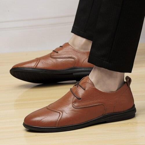 New flat masculino mens casuales de men breathable for sports mens black hombre sale para spring leather Mens causal shoe shoes