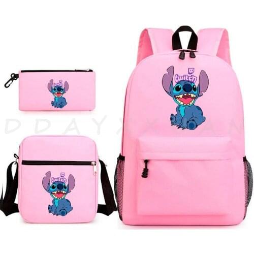 Backpack 3pcs Set Boy Girl Hot Game MINECRAFT School Bag Teens Bookbag Rucksack Gift(backpack+shouder Bag+pen Bag)