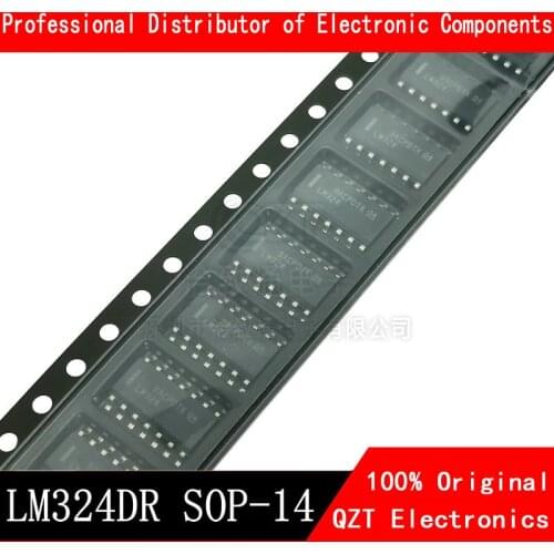 10PCS LM324 LM324D SOP14 LM324DR SOP 324 SOP-14 SMD new and original IC Chipset