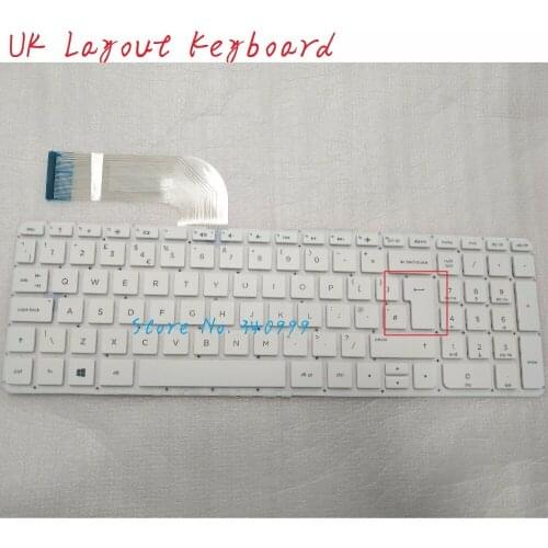 New for hp Pavilion 15-p 15-p087ca 15-p088ca 15-p100dx 15-p133cl 15-P000 15-Pxxx UK keyboard