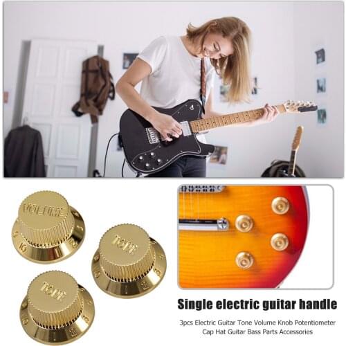 Electric Guitar Knob Potentiometer Cap Guitar Part Tone Volume Accessories Musical Enjoyable Instrument Supplies