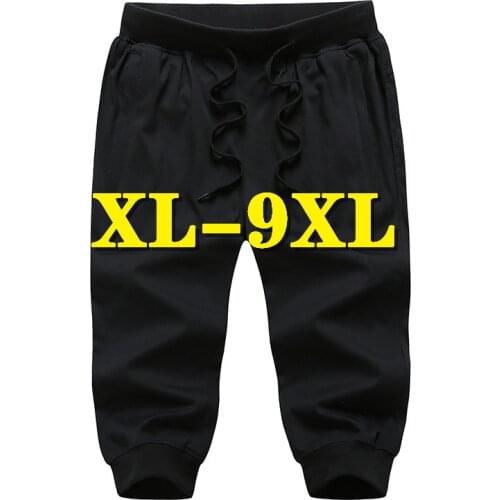 Mens shorts Men Streetwear Short Trousers Overweight Casual Pants Oversized 5XL Sports Pants Cotton Summer Style Brand Clothing
