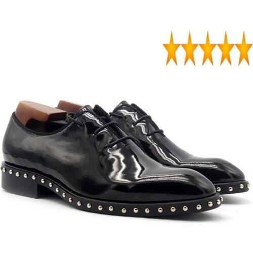 Мужские лакированные туфли SICCSAEE China At AliExpress