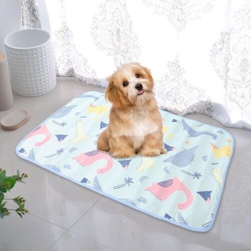 Waterproof Washable Reusable Pet Dog Puppy Training Pee Pads Cooling Sleeping Cushion