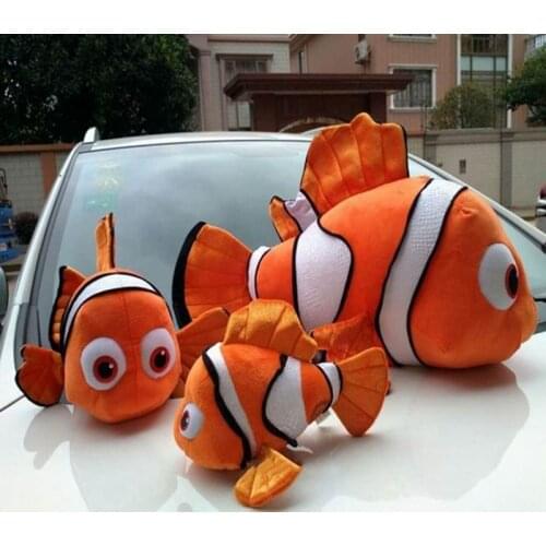 1Pcs Disney Movie Finding Nemo 2 Cartoon NEMO DORY Plush Stuffed Toy Dolls